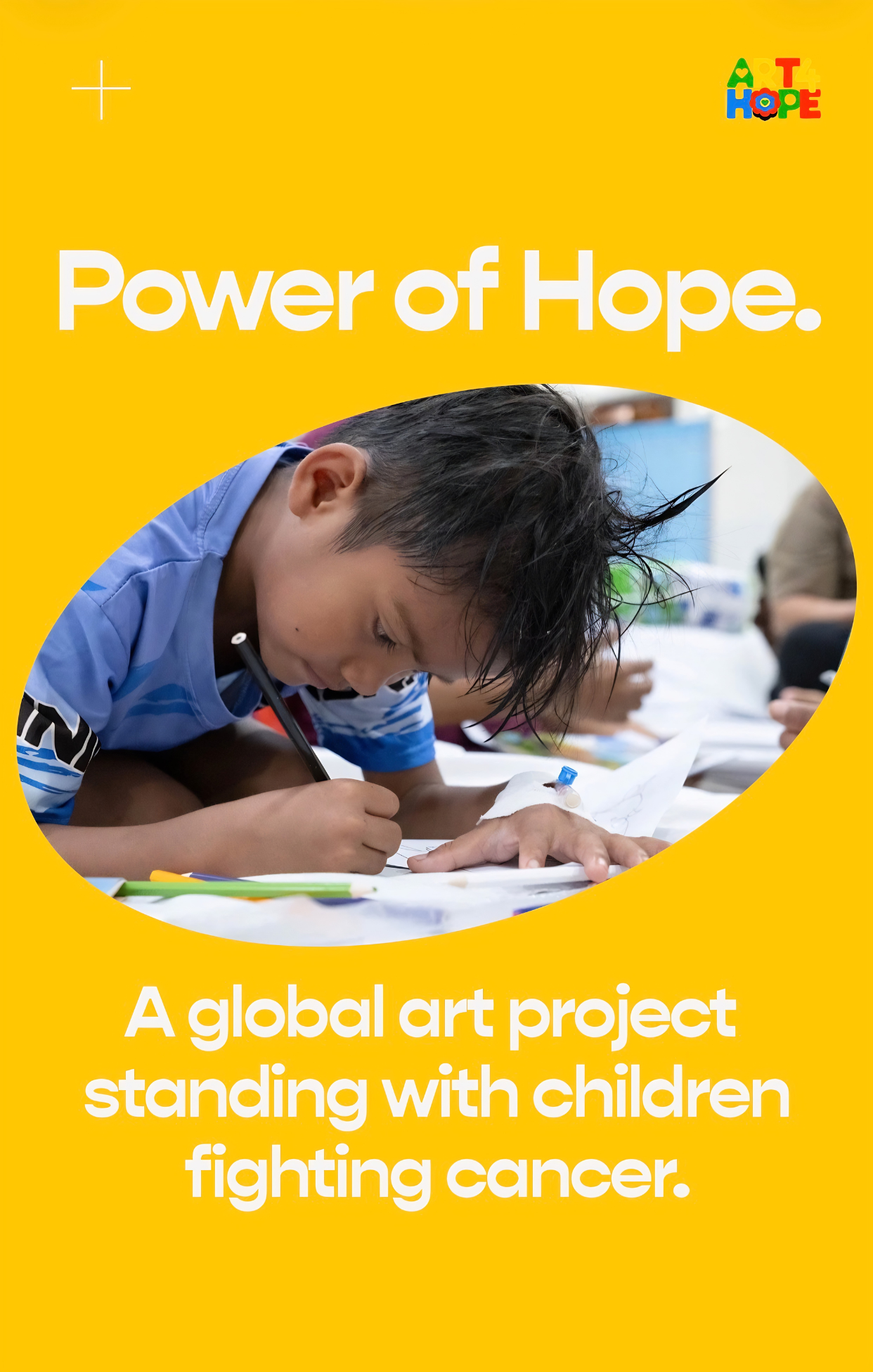 ART4HOPE Power of Hope campaign