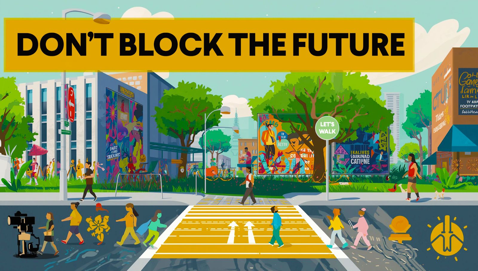Don’t Block the Future creative lab concept