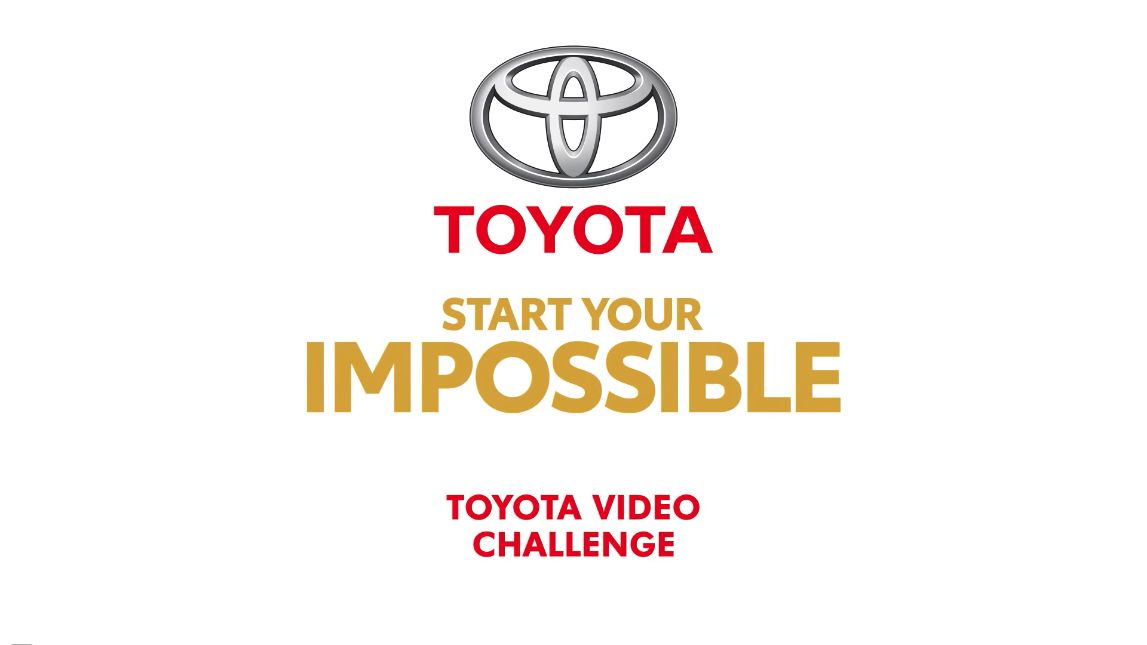 Toyota Start Your Impossible video challenge logo
